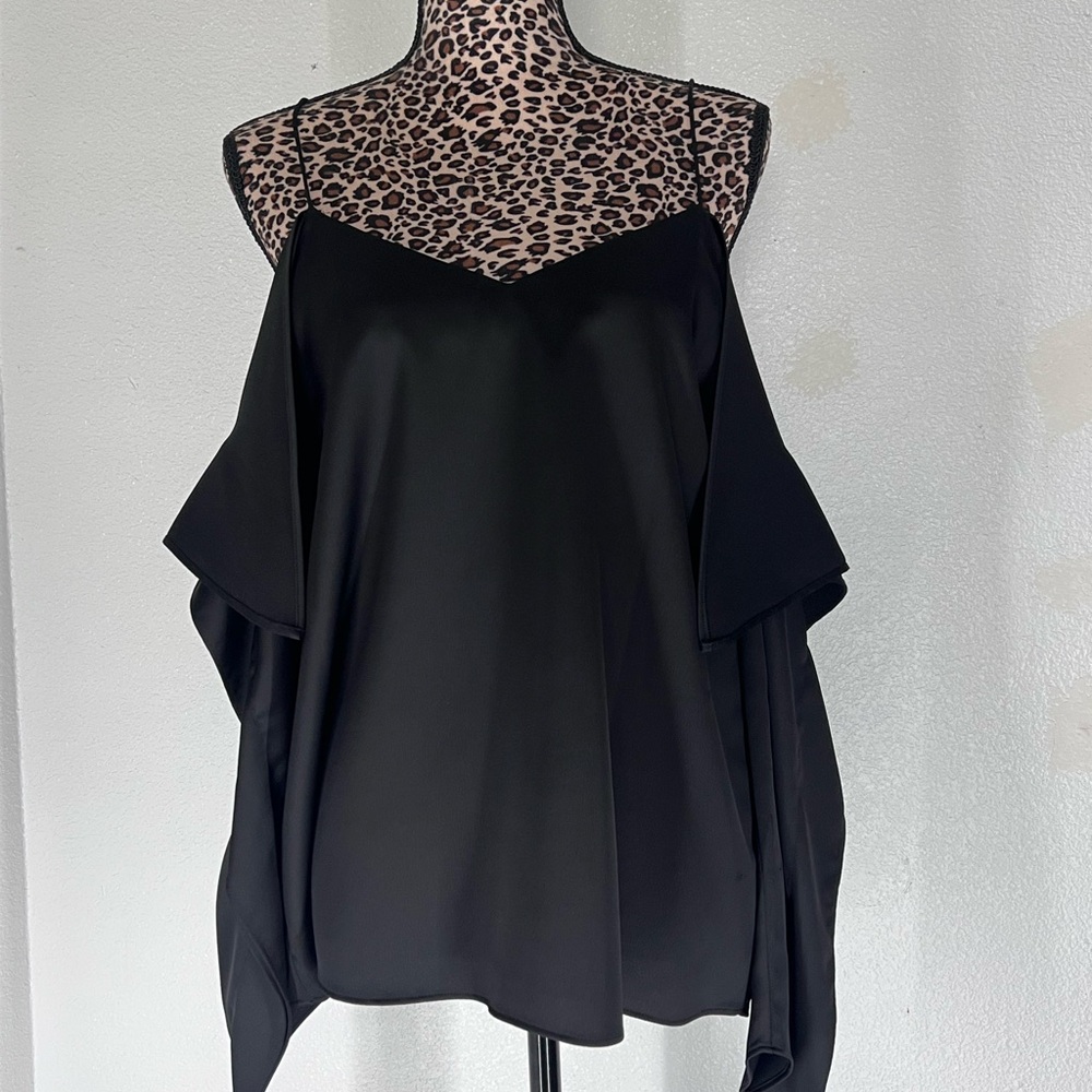 Beautiful silk, long sleeve blouse